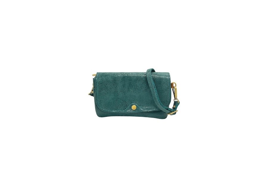 Mila Louise ODILE BB - CUIR DE VACHETTE - TU pochette porté travers Sac business
