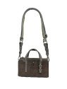 Mila Louise LYA BB - CUIR DE VACHETTE - TAUP sac a main porté travers sac-business