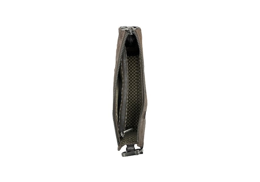 Mila Louise LYA BB - CUIR DE VACHETTE - TAUP sac a main porté travers Sac business