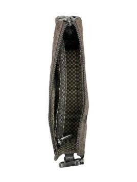 Mila Louise LYA BB - CUIR DE VACHETTE - TAUP sac a main porté travers Sac business