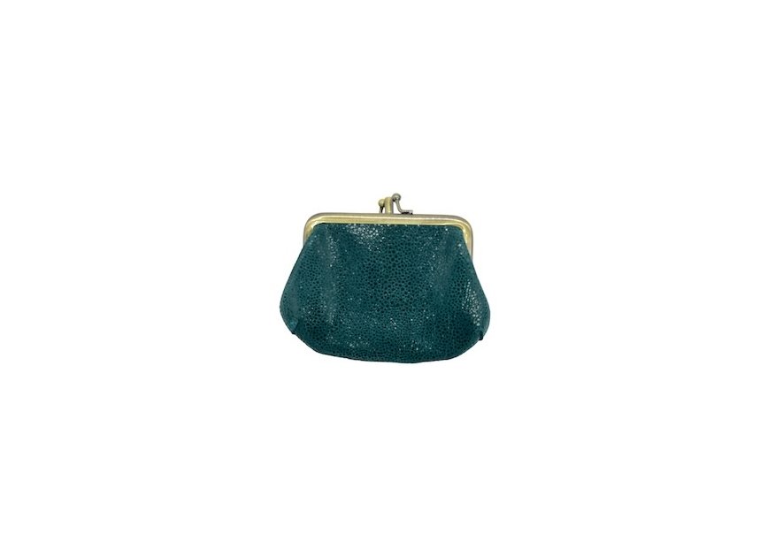 Mila Louise ARA BB - CUIR DE VACHETTE - TURQ porte monnaie bourse Porte-monnaie