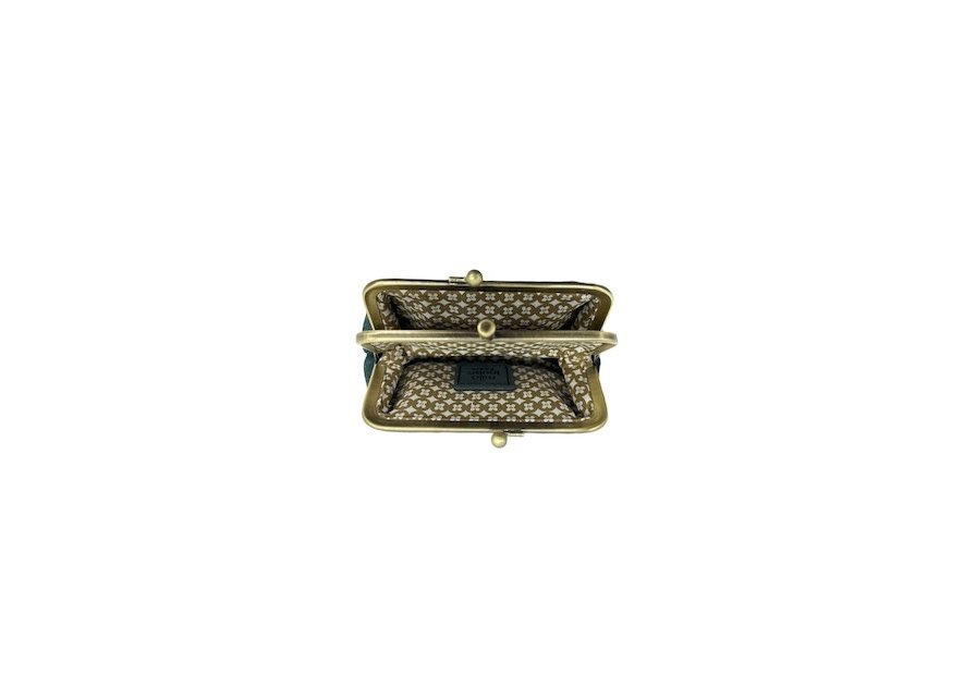 Mila Louise ARA BB - CUIR DE VACHETTE - TURQ porte monnaie bourse Porte-monnaie