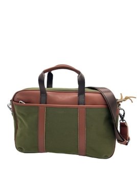 Sir Edward EPSILON - TOILE/CUIR - KAKI epsilon porte documents ordinateur 15" Porte-documents