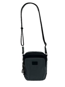 Sir Edward GAMMA - TOILE/CUIR - GRIS sac homme zip gamma Sac business