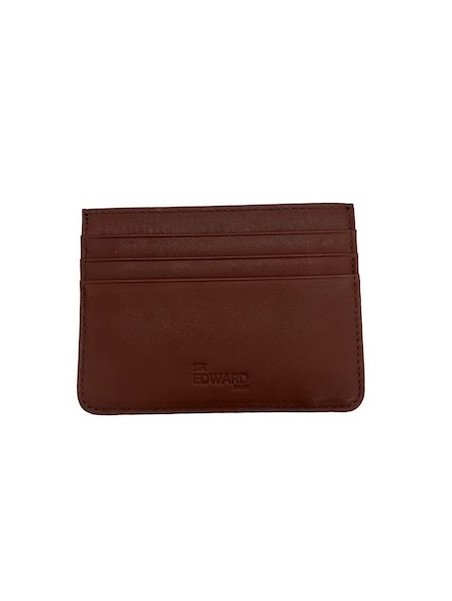Sir Edward ETA - CUIR DE VACHETTE - COGNAC porte cartes credits eta Porte-cartes