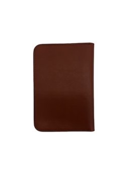 Sir Edward BETA - CUIR DE VACHETTE - COGNAC portefeuille etat Etui-passeport