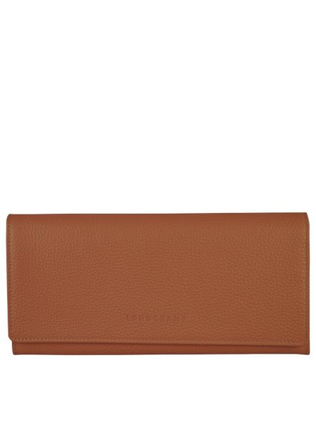 Longchamp 3044021 - CUIR DE VACHETTE - CAR portefeuille rabat le foulonné Porte-monnaie