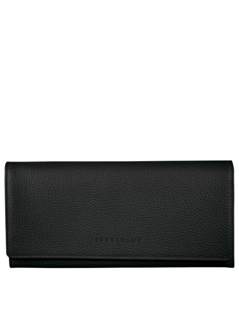 Longchamp 3044021 portefeuille rabat le foulonné Porte-monnaie Femme