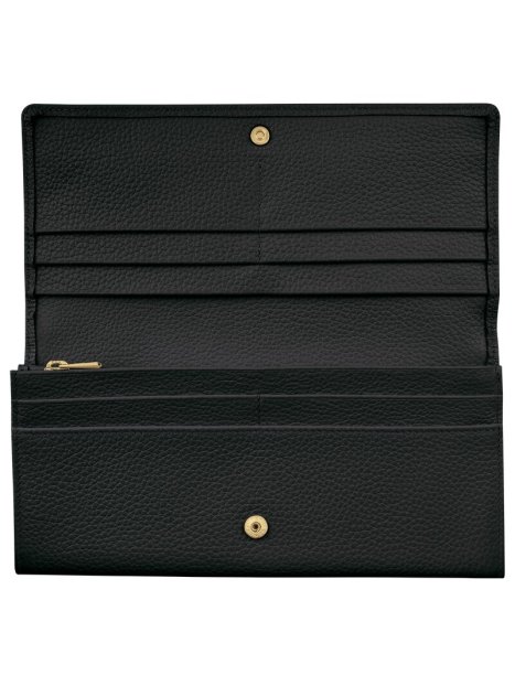 Longchamp 3044021 portefeuille rabat le foulonné Porte-monnaie Femme