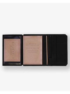 Les Ateliers Foures 9226X - CUIR DE VACHETTE - NOIR Portefeuille/Porte-cartes Portefeuilles