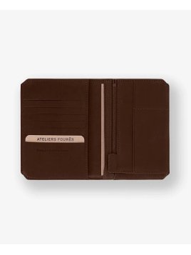 Les Ateliers Foures 9226X - CUIR DE VACHETTE - COGNA Portefeuille/Porte-cartes Portefeuilles