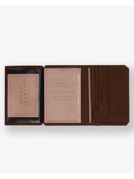 Les Ateliers Foures 9226X - CUIR DE VACHETTE - COGNA Portefeuille/Porte-cartes Portefeuilles