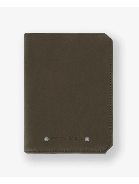 Les Ateliers Foures 9226X - CUIR DE VACHETTE - BRONZ Portefeuille/Porte-cartes Portefeuilles