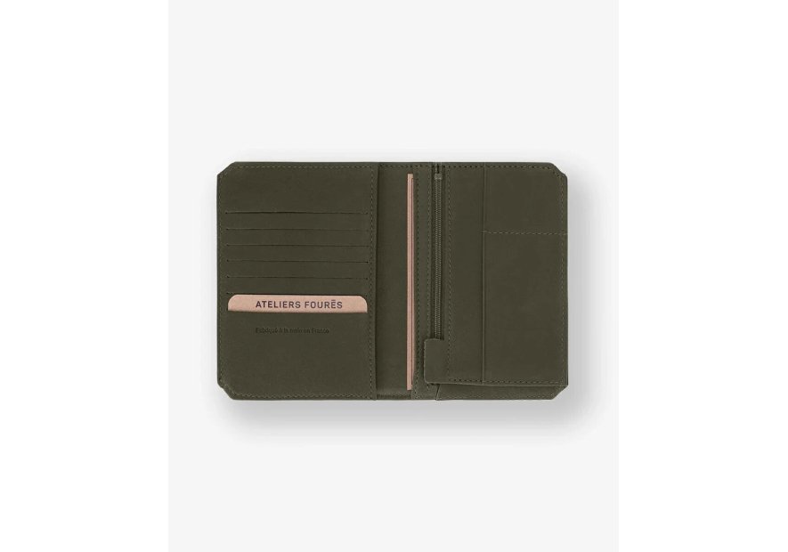 Les Ateliers Foures 9226X - CUIR DE VACHETTE - BRONZ Portefeuille/Porte-cartes Portefeuilles