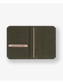 Les Ateliers Foures 9226X - CUIR DE VACHETTE - BRONZ Portefeuille/Porte-cartes Portefeuilles