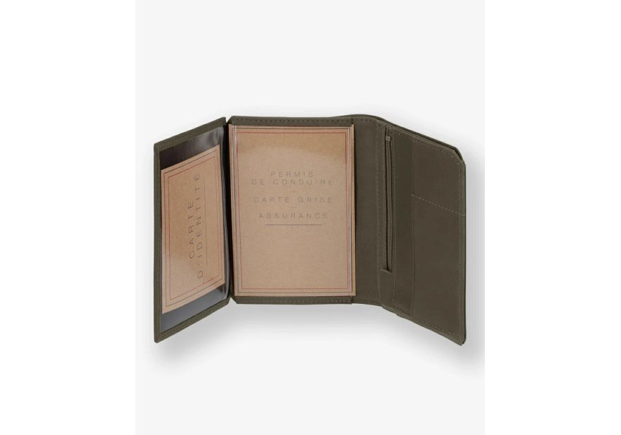 Les Ateliers Foures 9226X - CUIR DE VACHETTE - BRONZ Portefeuille/Porte-cartes Portefeuilles