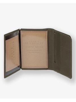 Les Ateliers Foures 9226X - CUIR DE VACHETTE - BRONZ Portefeuille/Porte-cartes Portefeuilles