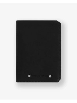 Les Ateliers Foures 9249 - CUIR DE VACHETTE - NOIR Portefeuille/Porte-cartes Portefeuilles