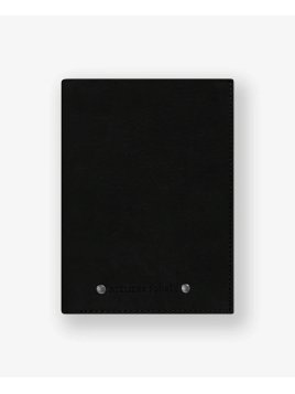 Les Ateliers Foures 969X - CUIR DE VACHETTE - NOIR Portefeuille/Porte-cartes Portefeuilles