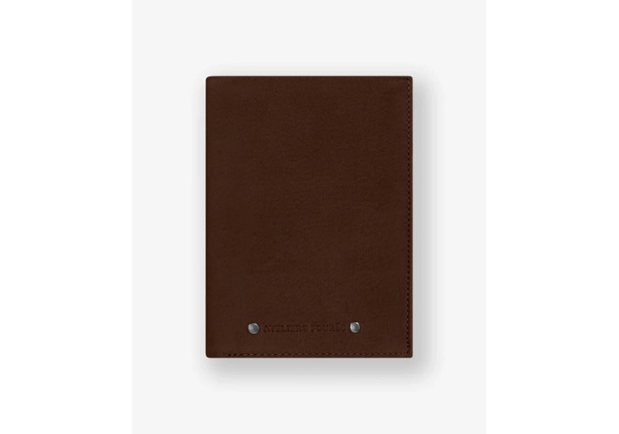 Les Ateliers Foures 969X - CUIR DE VACHETTE - COGNAC Portefeuille/Porte-cartes Portefeuilles