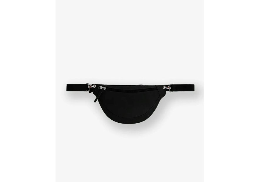 Les Ateliers Foures B125 - CUIR DE VACHETTE - NOIR sac banane atalante medium banane