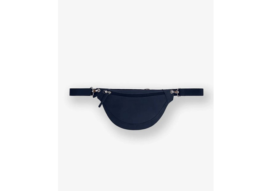Les Ateliers Foures B125 - CUIR DE VACHETTE - NUIT sac banane atalante medium banane