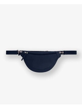 Les Ateliers Foures B125 - CUIR DE VACHETTE - NUIT sac banane atalante medium banane