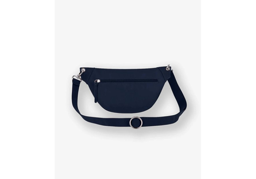 Les Ateliers Foures B125 - CUIR DE VACHETTE - NUIT sac banane atalante medium banane