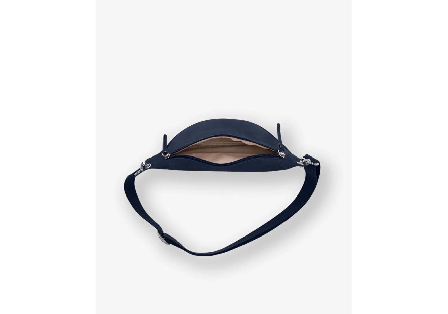 Les Ateliers Foures B125 - CUIR DE VACHETTE - NUIT sac banane atalante medium banane