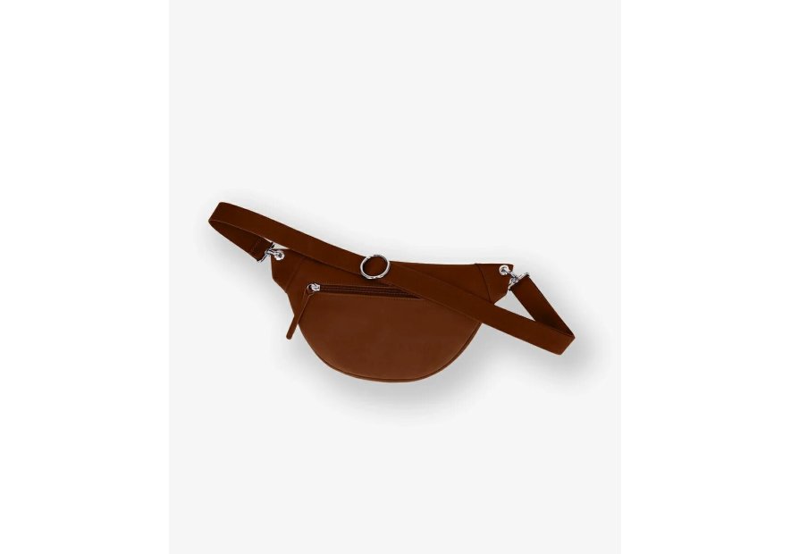 Les Ateliers Foures B125 - CUIR DE VACHETTE - FAUVE sac banane atalante medium banane