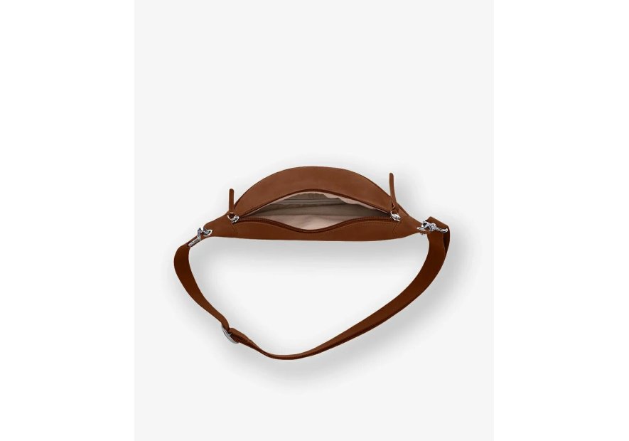 Les Ateliers Foures B125 - CUIR DE VACHETTE - FAUVE sac banane atalante medium banane