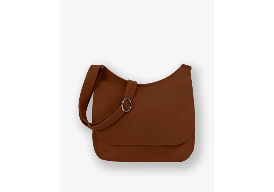 Les Ateliers Foures B314 - CUIR DE VACHETTE - FAUVE sac rabat baroudeuse arthémis Sac business