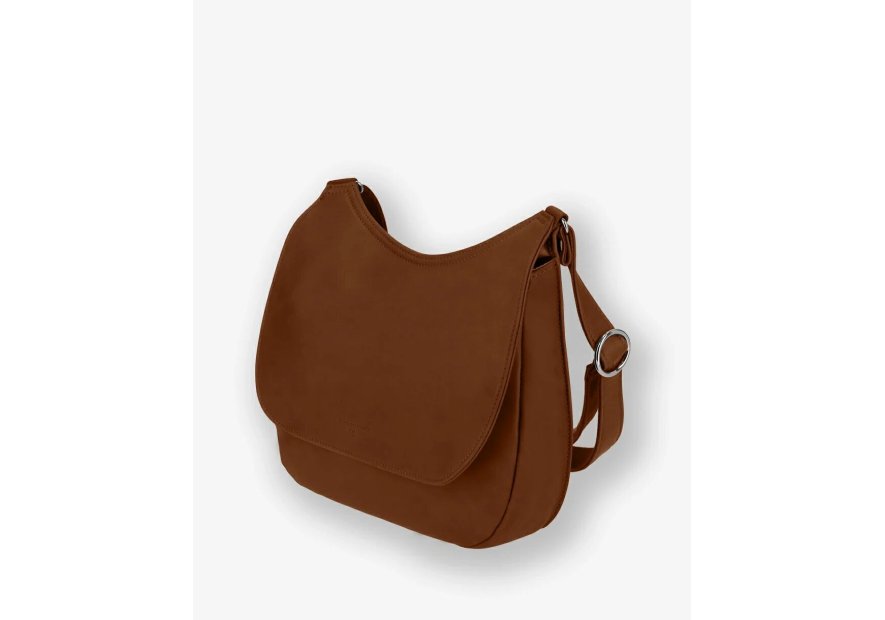 Les Ateliers Foures B314 - CUIR DE VACHETTE - FAUVE sac rabat baroudeuse arthémis Sac business