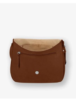 Les Ateliers Foures B314 - CUIR DE VACHETTE - FAUVE sac rabat baroudeuse arthémis Sac business