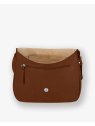 Les Ateliers Foures B314 - CUIR DE VACHETTE - FAUVE sac rabat baroudeuse arthémis sacs-a-mains