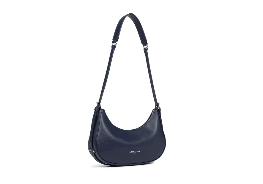 Lancaster 438-001 - CUIR DE VACHETTE - BLE sac demi lune sierra Sac business