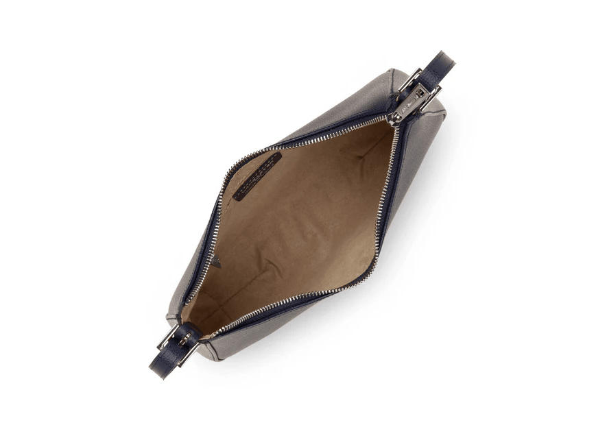 Lancaster 438-001 - CUIR DE VACHETTE - BLE sac demi lune sierra Sac business