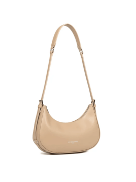 Lancaster 438-001 - CUIR DE VACHETTE - BEI sac demi lune sierra Sac business