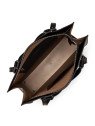 Lancaster 438-003 - CUIR DE VACHETTE - NOI grand sac cabas épaule sirra sacs-a-mains
