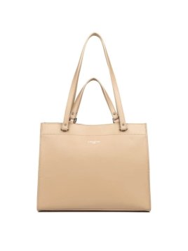 Lancaster 438-003 - CUIR DE VACHETTE - BEI grand sac cabas épaule sirra Sac business