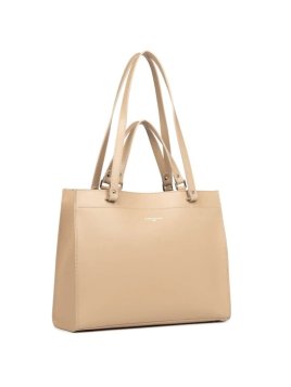 Lancaster 438-003 - CUIR DE VACHETTE - BEI grand sac cabas épaule sirra Sac business