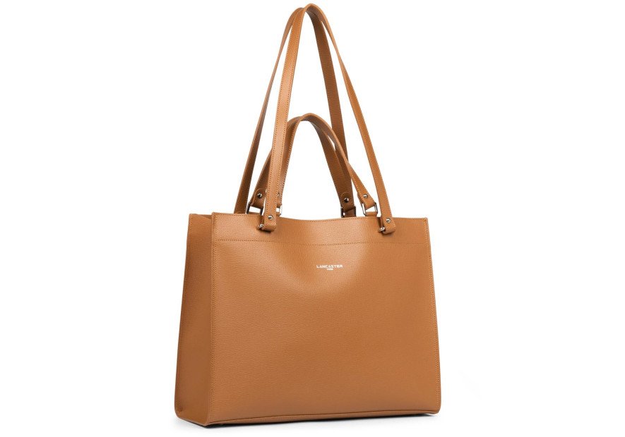 Lancaster 438-003 - CUIR DE VACHETTE - CAM grand sac cabas épaule sirra Sac business