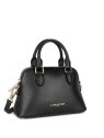 Lancaster 538-001 - CUIR DE VACHETTE - NOI petit sac demi lune sierra jia sacs-a-mains