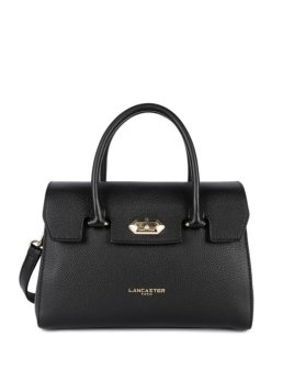 Lancaster 547-77 - CUIR DE VACHETTE - NOIR sac à main milano cosmos Sac porté travers