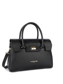 Lancaster 547-77 - CUIR DE VACHETTE - NOIR sac à main milano cosmos Sac porté travers