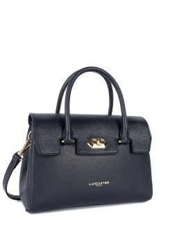 Lancaster 547-77 - CUIR DE VACHETTE - BLEU sac à main milano cosmos Sac porté travers