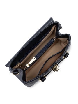 Lancaster 547-77 - CUIR DE VACHETTE - BLEU sac à main milano cosmos Sac porté travers