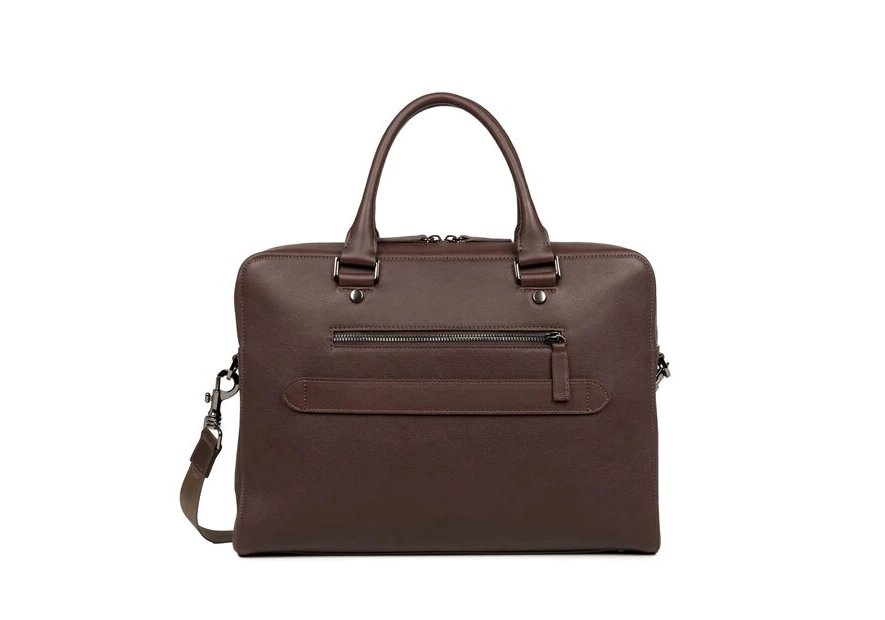 Marron Porte Document Lancaster Femme Porte Documents Root Taille