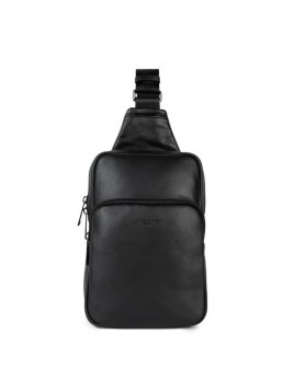 Lancaster 320-35 - CUIR DE VACHETTE - NOIR sac body soft vintage homme Sacs bandoulière/Sacoches