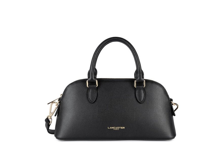 Lancaster 538-003 - CUIR DE VACHETTE - NOI grand sac demi lune sierra jia Sac business